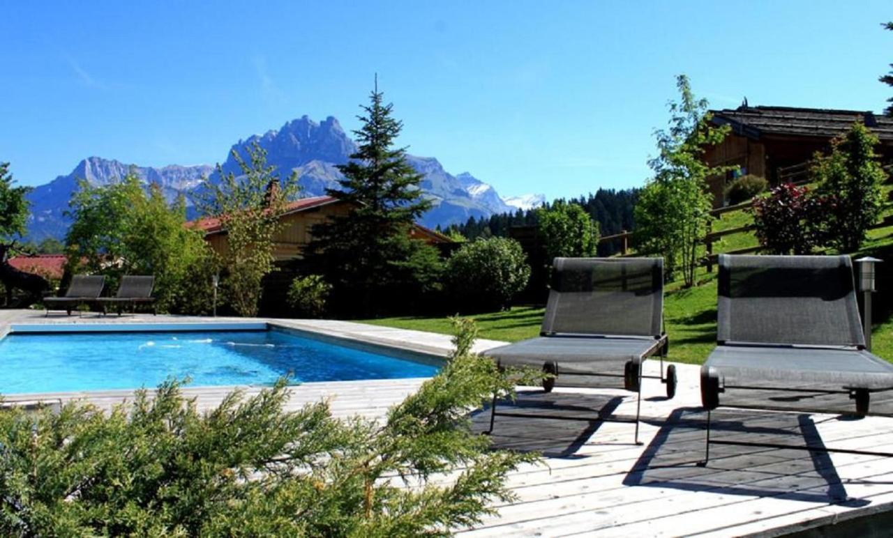 Le Cerf Amoureux Chalet Prive & Spa Sallanches Kültér fotó